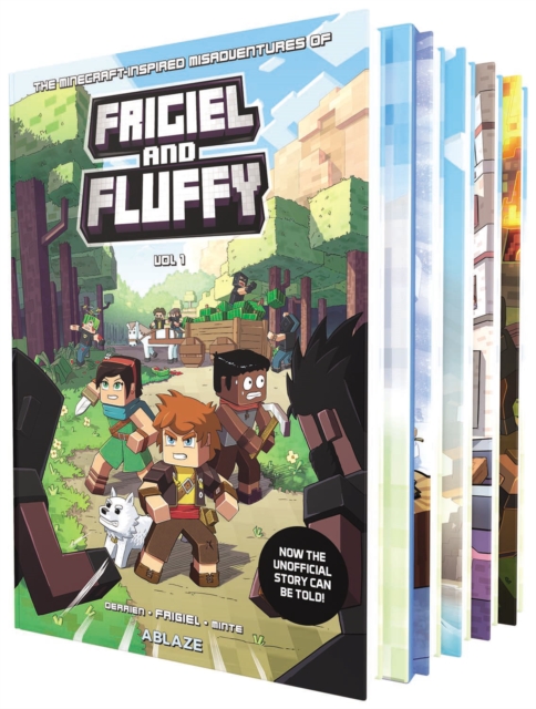 Minecraft-Inspired Misadventures of Frigiel & Fluffy Vol 1-5 Box Set