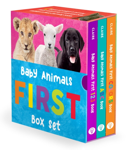 Baby Animals First Box Set: 123, ABC, Colors