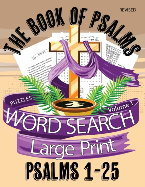 Book Of Psalms Large Print Word Search Puzzles Volume 1 Psalms 1-25