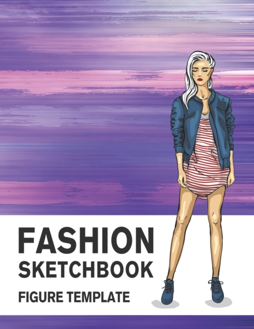 Fashion Sketchbook Figure Template