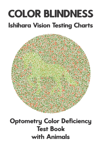 Color Blindness Ishihara Vision Testing Charts Optometry Color Deficiency Test Book With Animals