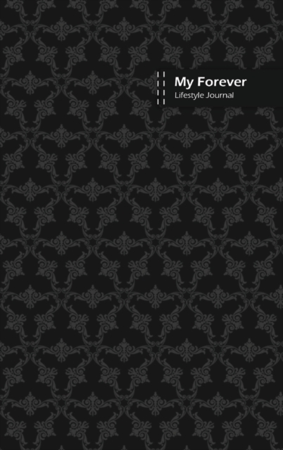 My Forever Lifestyle Journal, Blank Write-in Notebook, Dotted Lines, Wide Ruled, Size (A5) 6 x 9 In (Black)