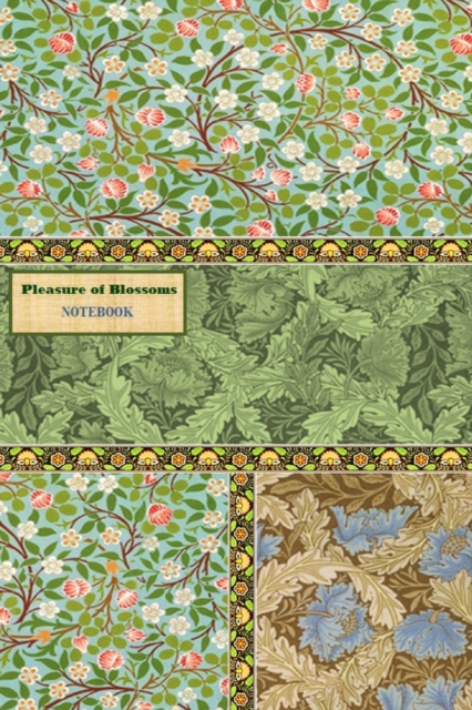 Pleasure of Blossoms NOTEBOOK [ruled Notebook/Journal/Diary to write in, 60 sheets, Medium Size (A5) 6x9 inches]