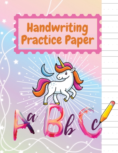 Adorable Kindergarten writing paper with lines for ABC kids Notebook with Dotted Lined Sheets for K-3 Students