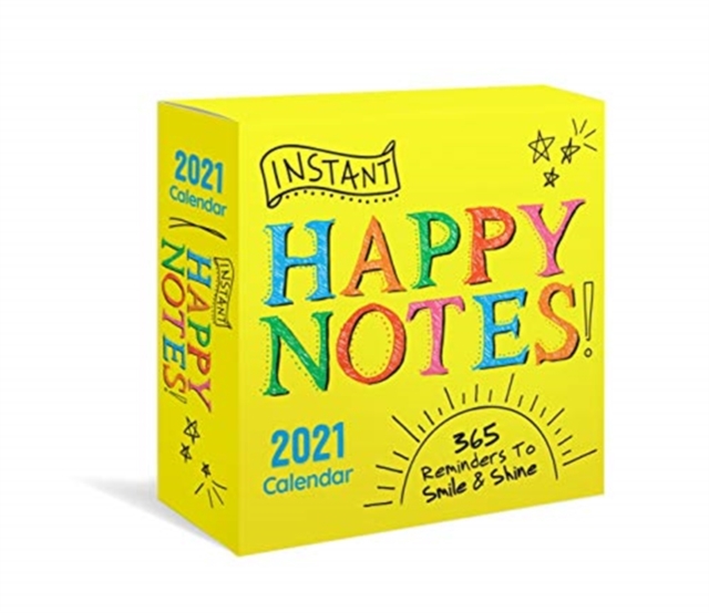 INSTANT HAPPY NOTES BOXED CALENDAR 2021