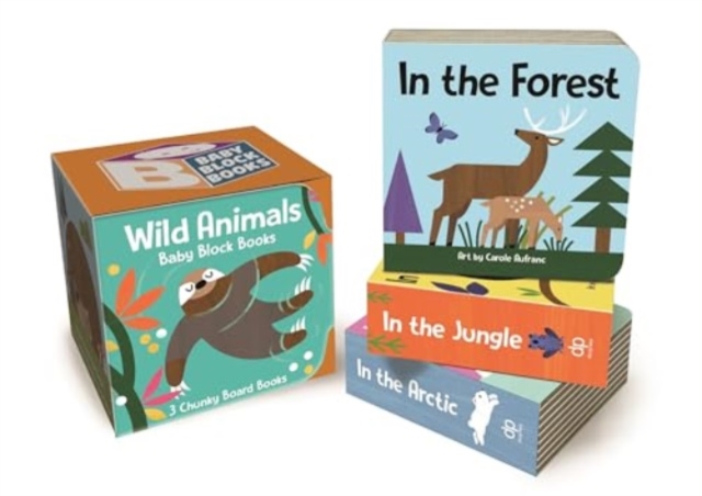 Baby Block Books: Wild Animals