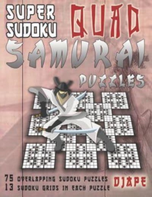 Super Sudoku Quad Samurai Puzzles