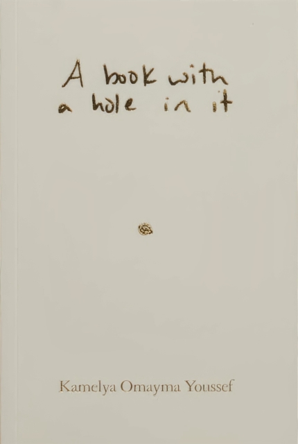 A book with a hole in it