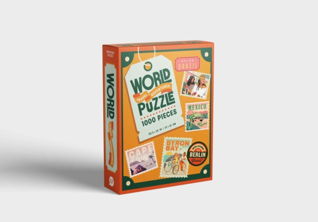 World Travel Adventures: 1000-Piece Puzzle