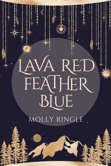 Lava Red Feather Blue