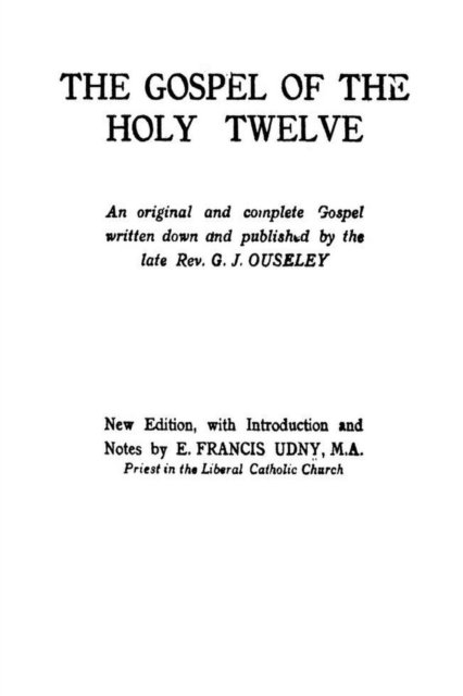 Gospel of the Holy Twelve