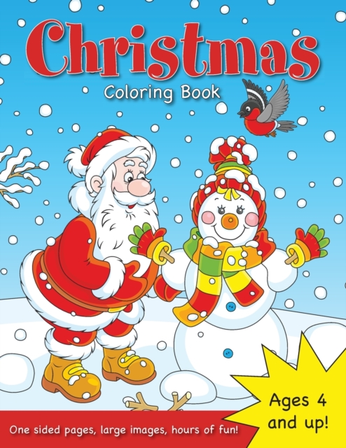 Christmas Coloring Book for Kids Ages 4-8!