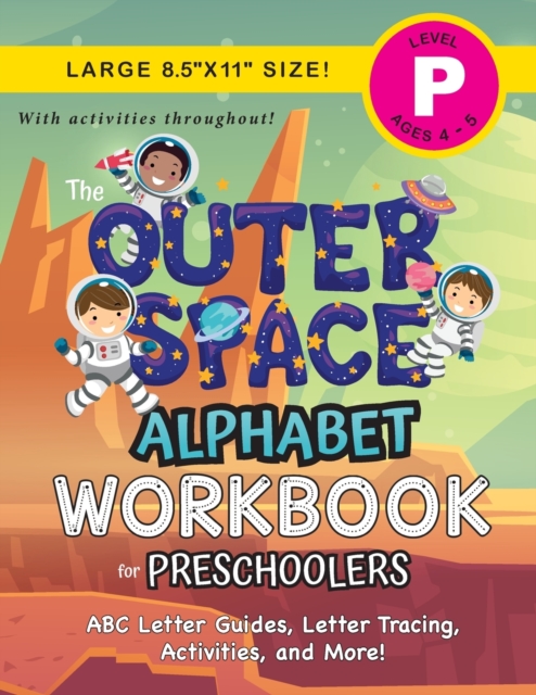 Outer Space Alphabet Workbook for Preschoolers