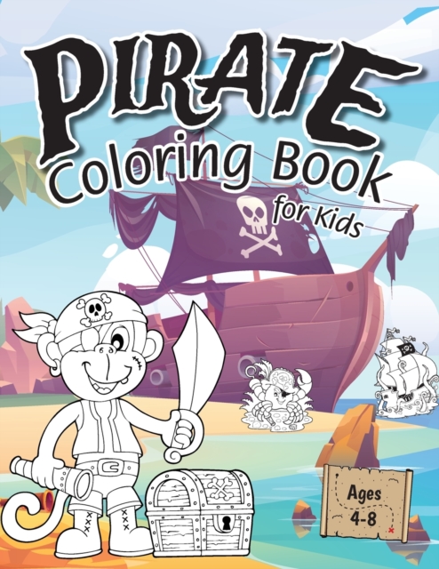 Pirate Coloring Book for Kids