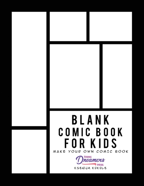 Blank Comic Book for Kids