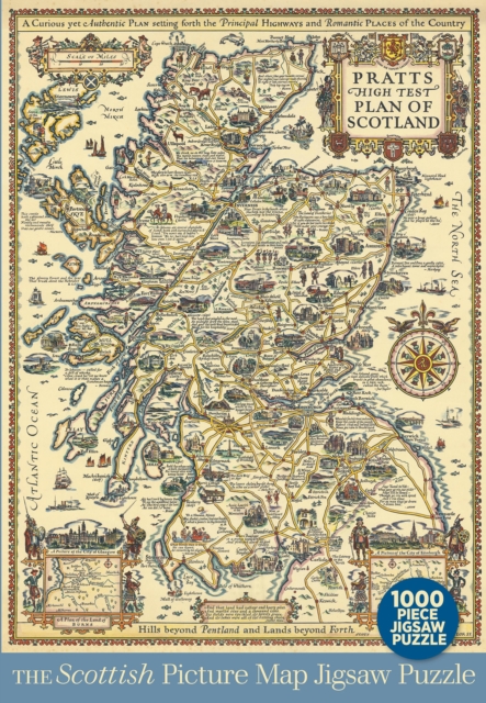 Scottish Picture Map Jigsaw