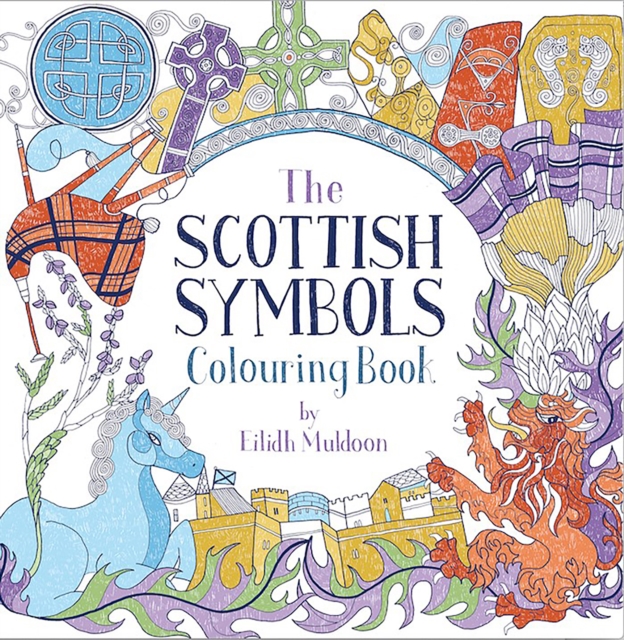 Scottish Symbols Colouring Book