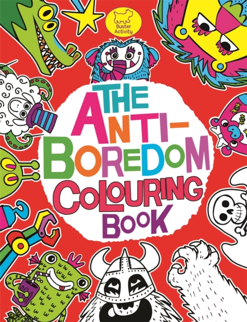 Anti-Boredom Colouring Book