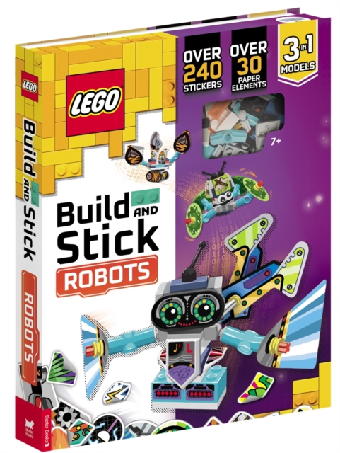 LEGO (R) Books: Build and Stick: Robots