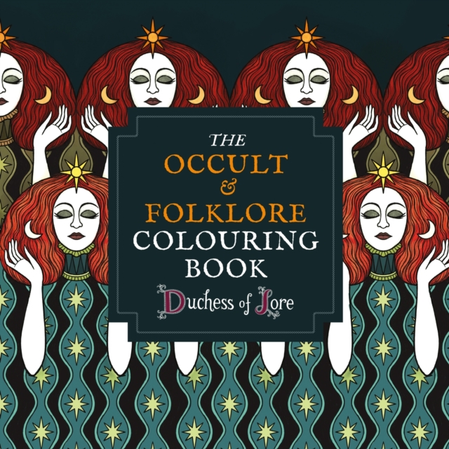 Occult & Folklore Colouring Book