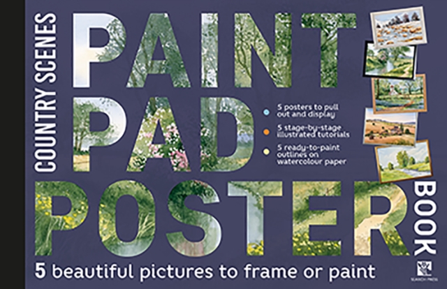 Paint Pad Poster Book: Country Scenes