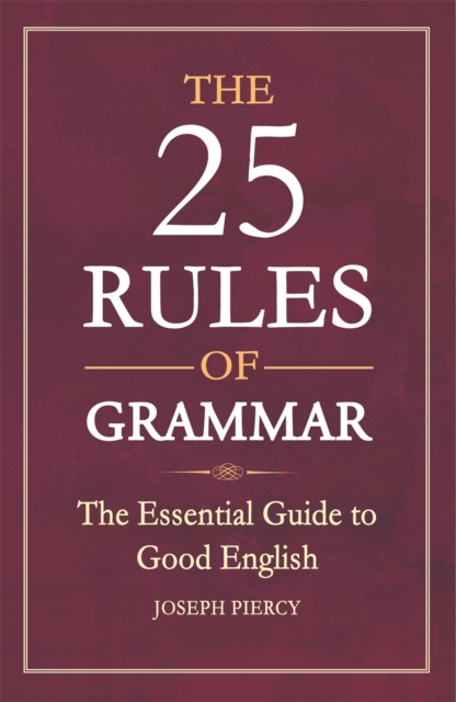 25 Rules of Grammar