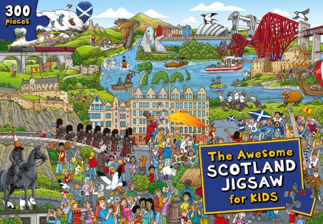 Awesome Scotland Jigsaw for Kids: 300 piece puzzle