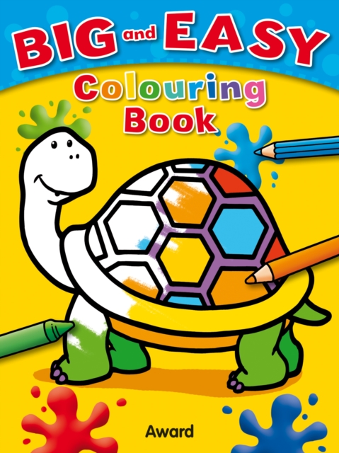 Big and Easy Colouring Book: Tortoise