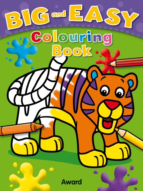 Big & Easy Colouring Books: Tiger
