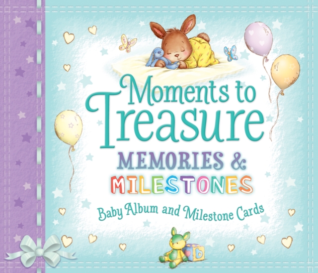 Moments to Treasure Baby Album and Milestone Cards