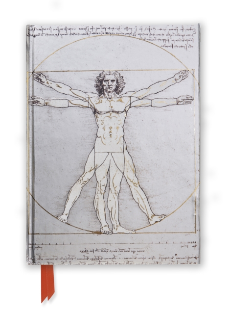 Da Vinci: Vitruvian Man (Foiled Journal)