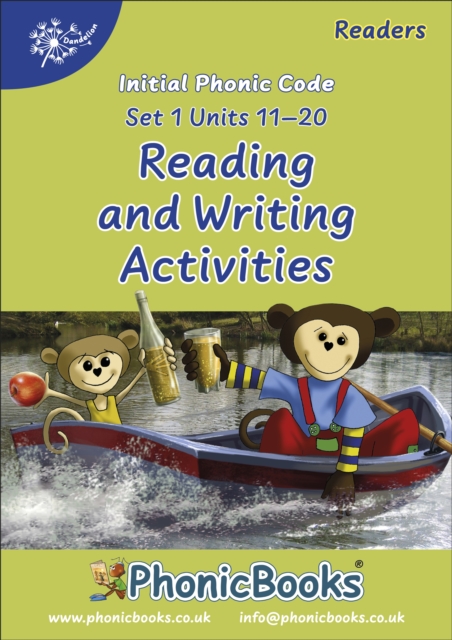 Phonic Books Dandelion Readers Reading and Writing Activities Set 1 Units 11-20 (Two-letter spellings sh, ch, th, ng, qu, wh, -ed, -ing, le)