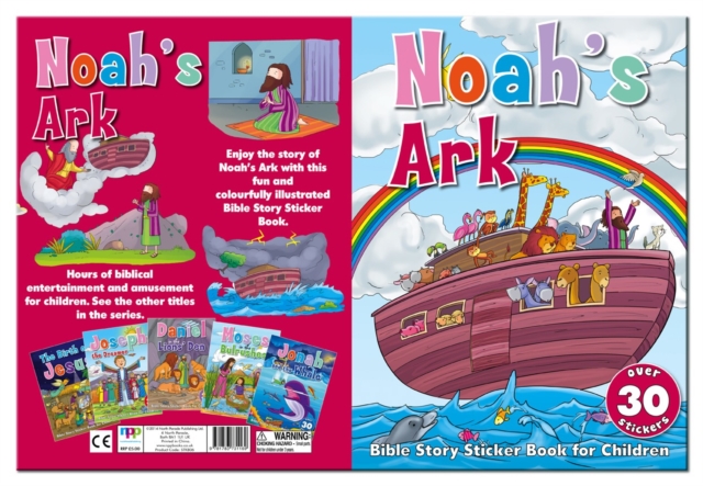 Bible Story Sticker Book for Children: Noah's Ark