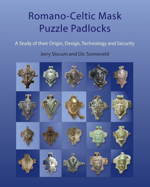 Romano-Celtic Mask Puzzle Padlocks