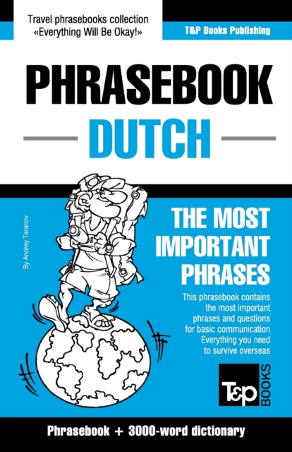 English-Dutch phrasebook and 3000-word topical vocabulary