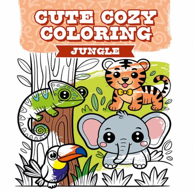 Cute Cozy Coloring: Jungle