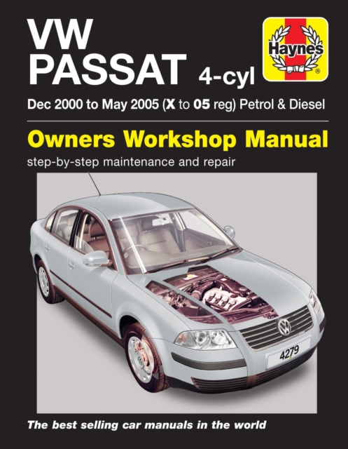 VW Passat Petrol & Diesel (Dec 00 - May 05) Haynes Repair Manual