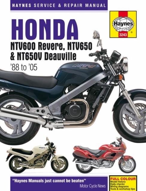 Honda NTV600 Revere, NTV650 & NTV650V Deauville (88-05)