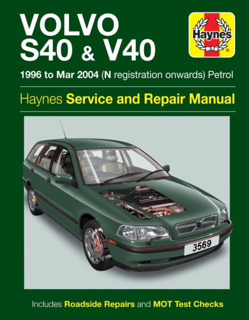 Volvo S40 & V40 Petrol (96 - Mar 04) Haynes Repair Manual