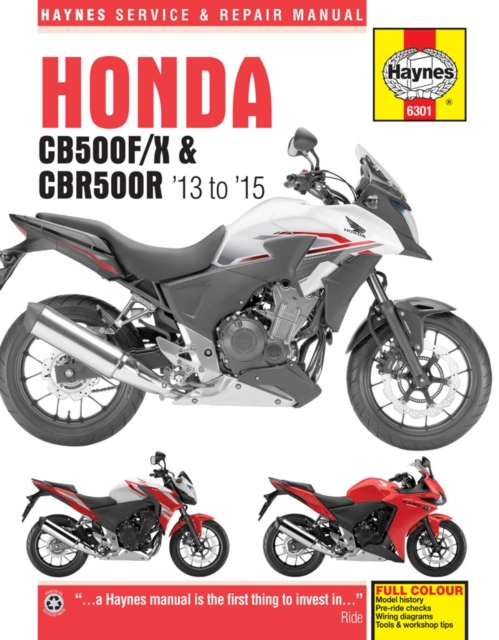 Honda CB500F/X & CBR500R ('13 To '15)