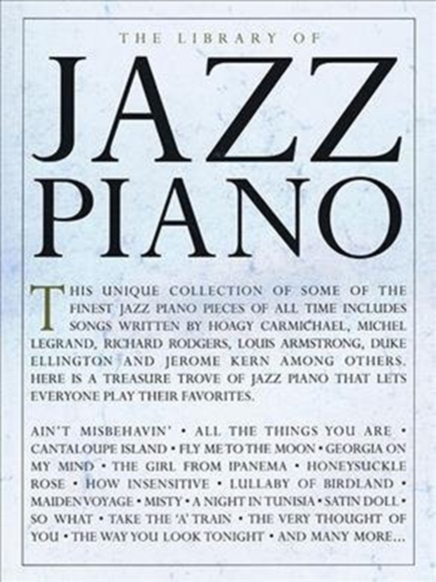 Library Of Jazz Piano
