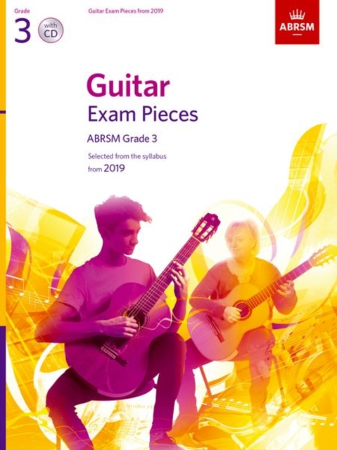 Guitar Exam Pieces from 2019, ABRSM Grade 3, with CD