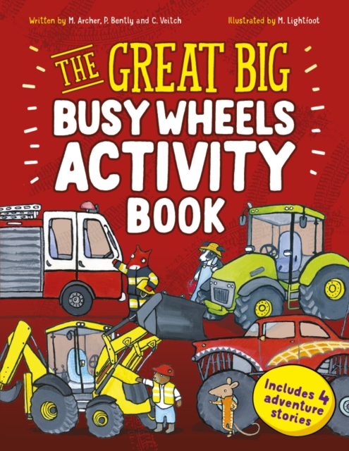 Great Big Busy Wheels Activity Book