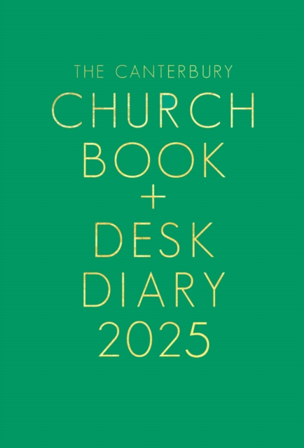 Canterbury Church Book and Desk Diary 2025 Hardback Edition