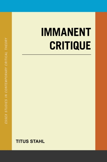 Immanent Critique