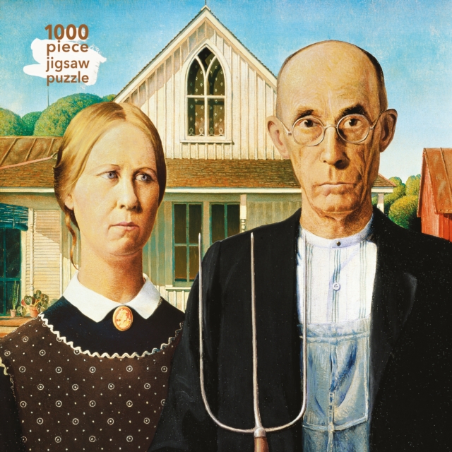 Adult Jigsaw Puzzle Grant Wood: American Gothic