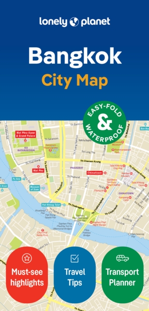 Lonely Planet Bangkok City Map