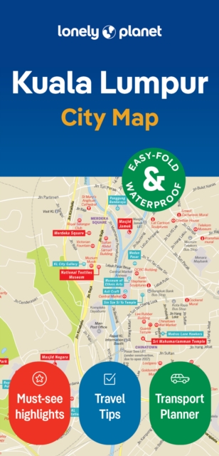 Lonely Planet Kuala Lumpur City Map