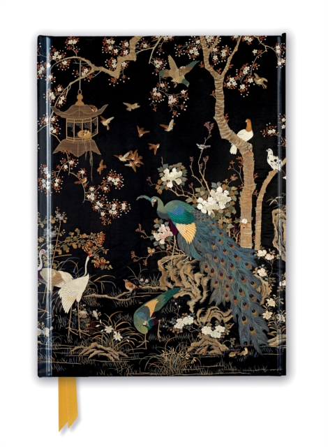 Ashmolean Museum: Embroidered Hanging with Peacock (Foiled Journal)