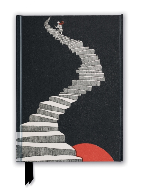 British Library: Hans Christian Andersen, A Figure Walking up a Staircase (Foiled Journal)